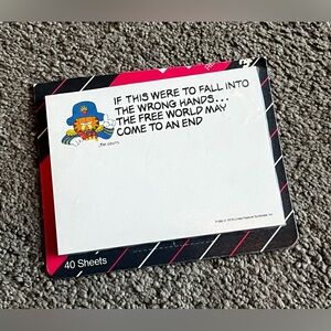 NEW Vintage 1978 Garfield Post-it Notes